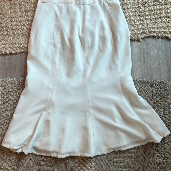 Vintage off white slip skirt - Picture 3 of 4